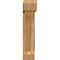 Ekena Millwork Traditional Slat Rough Sawn Bracket w/ Offset Brace, Western Red Cedar, 8"W x 34"D x 38"H BKT0806X34X38TRA06RWR - alternate 2